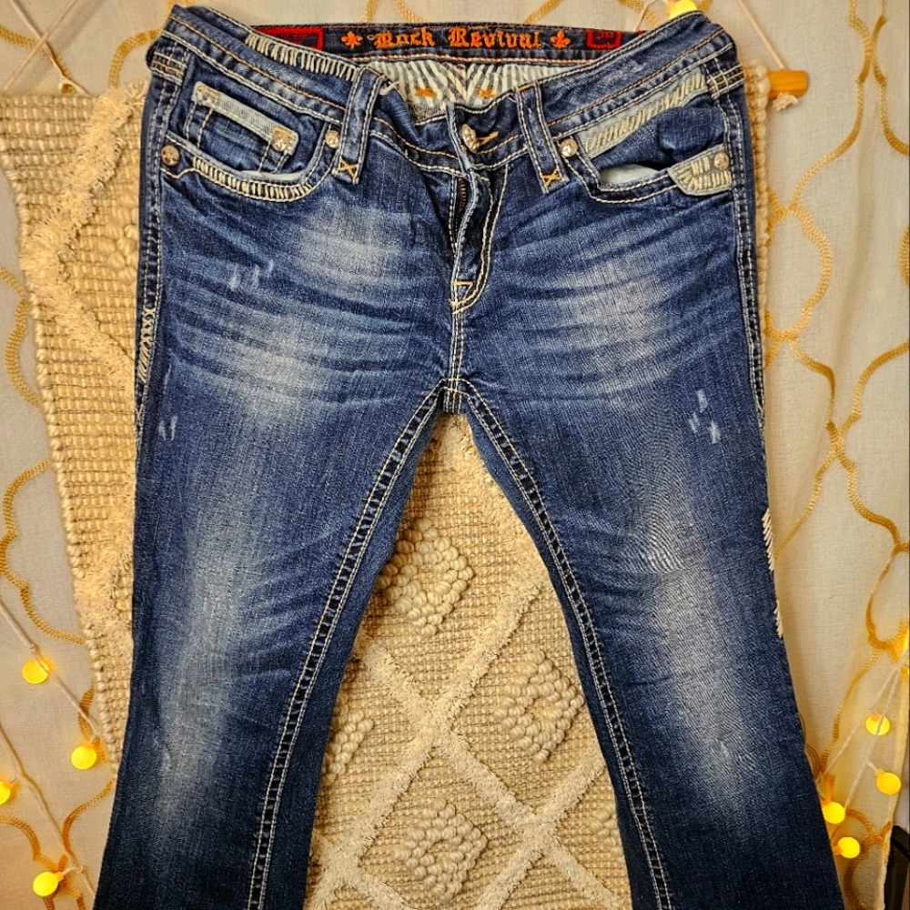 Rock Revial jeans Size 30 Alanis Boot style
